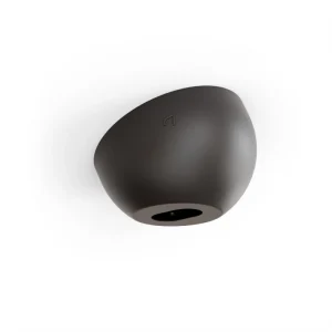 Soporte negro para ventilador de techo inclinado Sulion