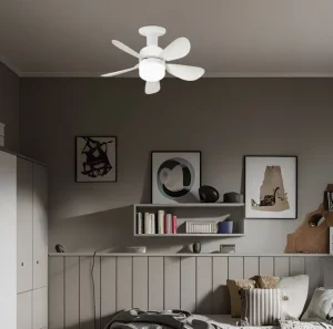 Ventilador de techo bombilla LED Alemar Nano