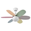 ventilador-de-techo-alves-multicolor-abrila Ventilador Abrila Alves blanco Pastel intenso con luz 85 cm