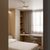 Ventilador de techo Sulion Diehl S blanco aspas decorado Madera con luz LED