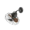 ventilador-parded-techo-faro-keiki-m-sin-luz-3-aspas-nogal-33715 Ventilador de techo Faro Keiki M Negro Nogal Sin Luz 43 cm