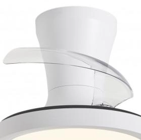 Ventilador retráctil Alemar Tombet blanco motor DC