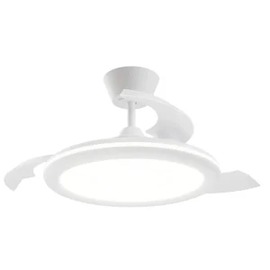 Ventilador retráctil Sulion Bombay S blanco motor DC