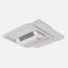 ventilador-techo-241391001 Ventilador de techo Abrila Obelisco blanco luz LED 48 cm