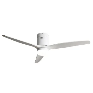 ventilador-techo-abrila-aguilon-led-motor-dc-3-aspas-madera-128291301 Ventilador de techo Abrila Aguilon blanco luz LED 132 cm