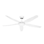 Ventilador de techo Abrila Altea blanco luz LED 142 cm