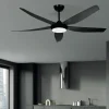 ventilador-techo-abrila-altea-led-motor-dc-negro-262491509 Ventilador de techo Abrila Altea negro luz LED 142 cm