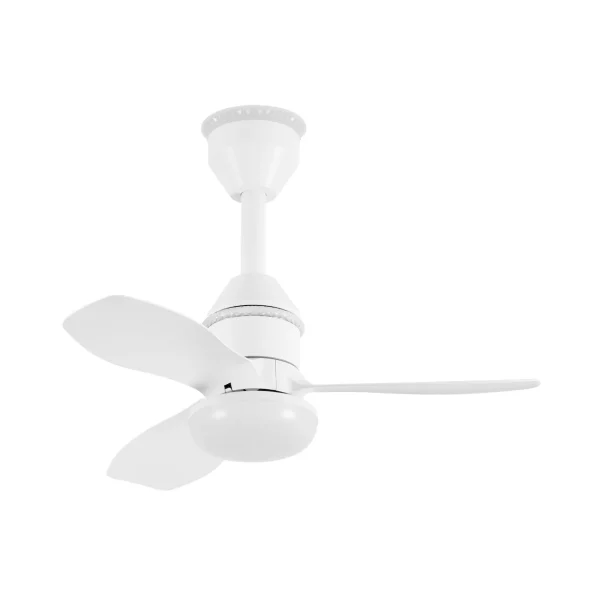Ventilador de techo Abrila Asaf blanco luz LED 62 cm