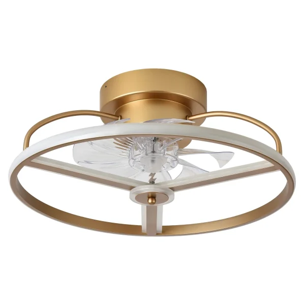 ventilador-techo-abrila-bora-led-motor-dc-182791329 Ventilador de techo Abrila Bora Oro luz LED 50 cm