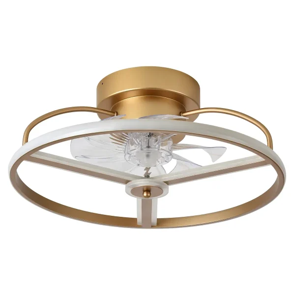 ventilador-techo-abrila-bora-led-motor-dc-negro-182791309 Ventilador de techo Abrila Bora negro luz LED 50 cm