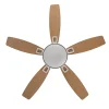 ventilador-techo-abrila-braw-led-motor-dc-mando-blanco-181891568 Ventilador de techo Abrila Braw blanco - haya luz LED 106,7 cm