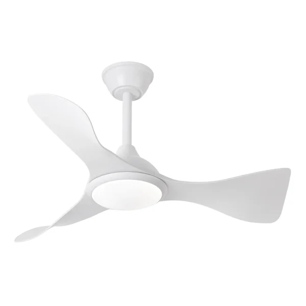 ventilador-techo-abrila-cairo-led-motor-dc-3-aspas-241691301 Ventilador de techo Abrila Caiman blanco luz LED 89 cm