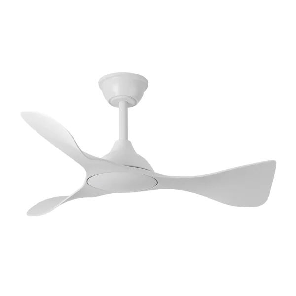 ventilador-techo-abrila-cairo-led-motor-dc-blanco-241691301 Ventilador de techo Abrila Caiman blanco luz LED 89 cm