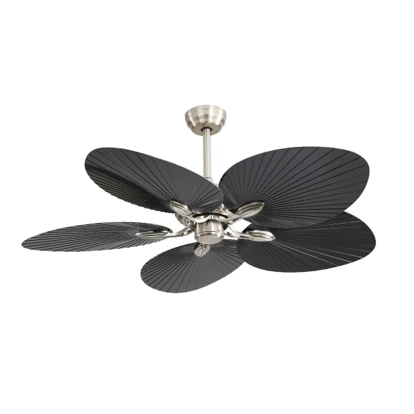 ventilador-techo-abrila-chaw-led-motor-dc-mando-niquel-negro-173291534 Ventilador de techo Abrila Chaw níquel negro luz LED 132 cm