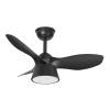 ventilador-techo-abrila-cubico-led-motor-dc-3-aspas-207391309 Ventilador de techo Abrila Cubico negro luz LED 82 cm