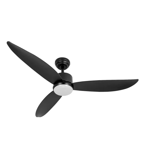 ventilador-techo-abrila-genil-led-motor-dc-3-aspas-209591309 Ventilador de techo Abrila Genil negro luz LED 132 cm