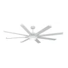 ventilador-techo-abrila-grado-led-motor-dc-8-aspas-187791801 Ventilador de techo Abrila Grado blanco luz LED 198 cm