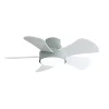 ventilador-techo-abrila-gregario-led-motor-dc-5-aspas-blanco-180891506 Ventilador de techo Abrila Gregario Verde luz LED 82 cm