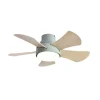 ventilador-techo-abrila-gregario-led-motor-dc-verde-blanco-180891506 Ventilador de techo Abrila Gregario Verde luz LED 82 cm