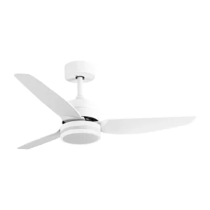 ventilador-techo-abrila-jarama-led-motor-dc-3-aspas-206791301 Ventilador de techo Abrila Jarama blanco luz LED 112 cm