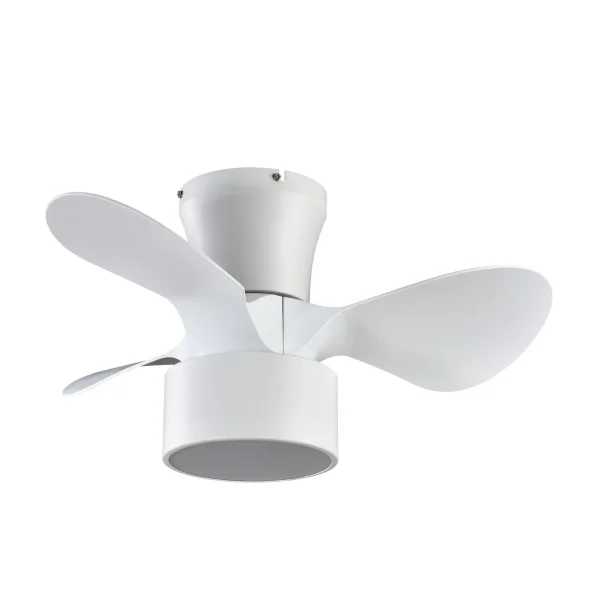 ventilador-techo-abrila-kos-led-motor-dc-3-aspas-186191301 Ventilador de techo Abrila Kos blanco luz LED 60 cm