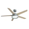 ventilador-techo-abrila-lebeche-led-motor-dc-5-aspas-blanco-180791506 Ventilador de techo Abrila Lebeche Verde blanco haya LED 132 cm