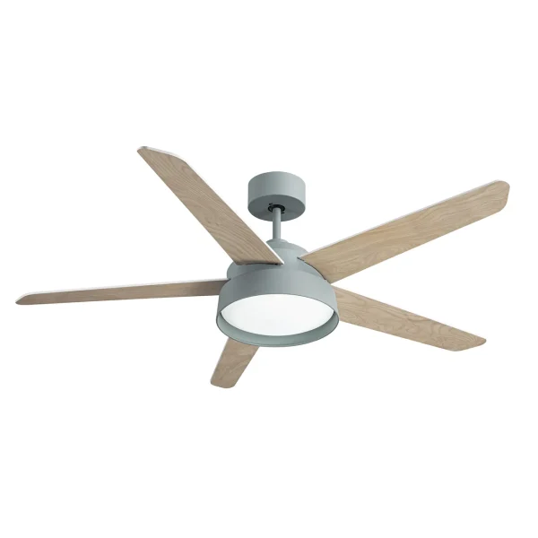 ventilador-techo-abrila-lebeche-led-motor-dc-5-aspas-blanco-180791506 Ventilador de techo Abrila Lebeche Verde blanco haya LED 132 cm