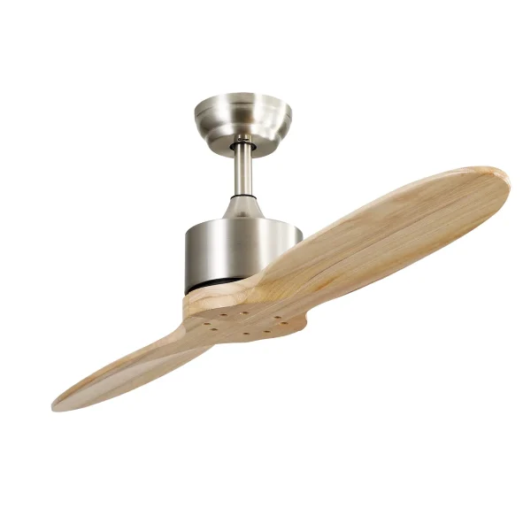 ventilador-techo-abrila-leste-sin-luz-motor-dc-2-aspas-madera-madera-clara-128990242 Ventilador de techo Abrila Leste níquel madera sin luz 132 cm