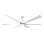 Ventilador de techo Abrila Marea blanco luz LED 198 cm