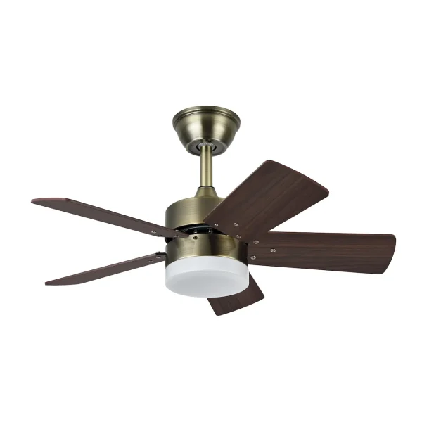ventilador-techo-abrila-marta-led-motor-dc-5-aspas-cerezo-175891536 Ventilador de techo Abrila Marta cuero cerezo nogal LED 76 cm