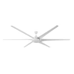 Ventilador de techo Abrila Moncayo blanco luz LED 254 cm