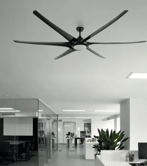 Ventilador de techo Moncayo Abrila luz led