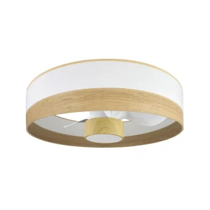 ventilador-techo-abrila-olga-led-motor-dc-190091785 Ventilador de techo Abrila Olga blanco madera luz LED 70 cm