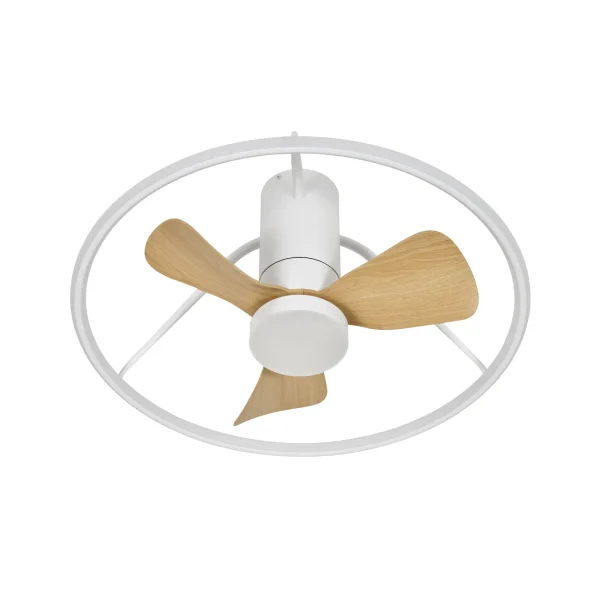 ventilador-techo-abrila-oporto-mini-led-motor-dc-blanco-haya-243699068 Ventilador de techo Abrila Oporto Mini blanco haya luz LED 66 cm