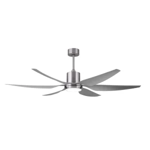 ventilador-techo-abrila-otto-led-motor-dc-6-aspas-plata-158691663 Ventilador de techo Abrila Otto níquel Plata luz LED 167 cm