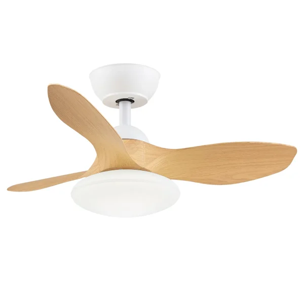 ventilador-techo-abrila-paramo-led-motor-dc-3-aspas-haya-207291368 Ventilador de techo Abrila Paramo blanco haya luz LED 82 cm
