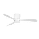 Ventilador de techo Abrila Paterna blanco luz LED 117 cm