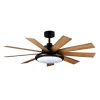 ventilador-techo-abrila-pireo-led-motor-dc-9-aspas-185391982 Ventilador de techo Abrila Pireo negro nogal luz LED 132 cm