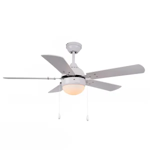 ventilador-techo-abrila-pontia-luz-5-aspas-103195101 Ventilador de techo Abrila Pontia blanco con luz 107 cm