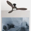 ventilador-techo-abrila-segre-led-motor-dc-mando-madera-negro-madera-oscura-209191364 Ventilador de techo Abrila Segre negro madera luz LED 107 cm