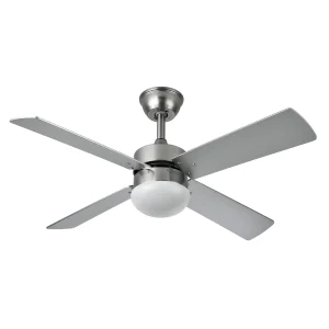 ventilador-techo-abrila-sofia-luz-motor-dc-4-aspas-plata-175992433 Ventilador de techo Abrila Sofia níquel plata haya con luz 107 cm