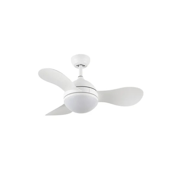 Ventilador de techo Solido Abrila blanco motor DC