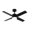 ventilador-techo-abrila-talco-led-motor-dc-4-aspas-gris-206891409 Ventilador de techo Abrila Talco negro gris - negro luz LED 106 cm