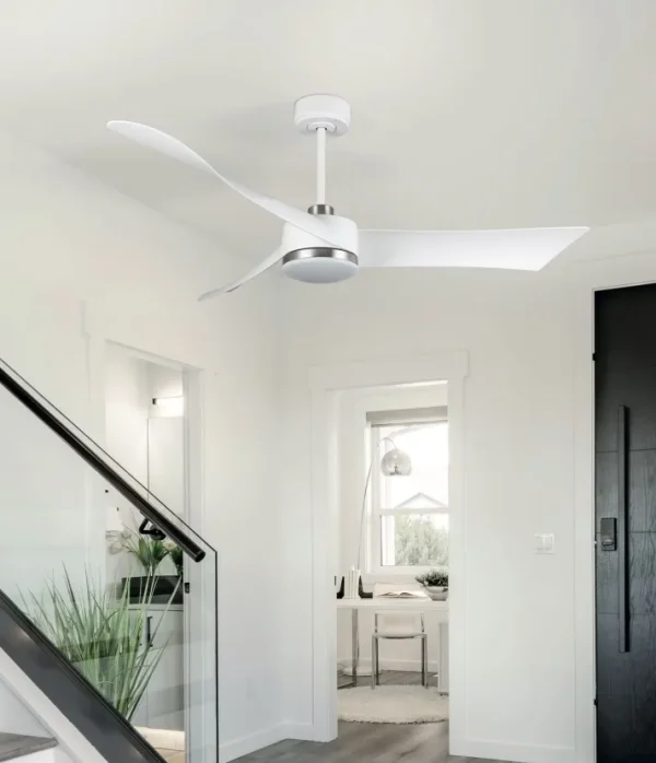 ventilador-techo-abrila-tempel-led-motor-dc-blanco-187491381 Ventilador de techo Abrila Tempel blanco luz LED 132 cm