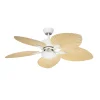 ventilador-techo-abrila-torcal-led-motor-dc-5-aspas-madera-clara-262791568 Ventilador de techo Abrila Torcal blanco madera luz LED 130 cm