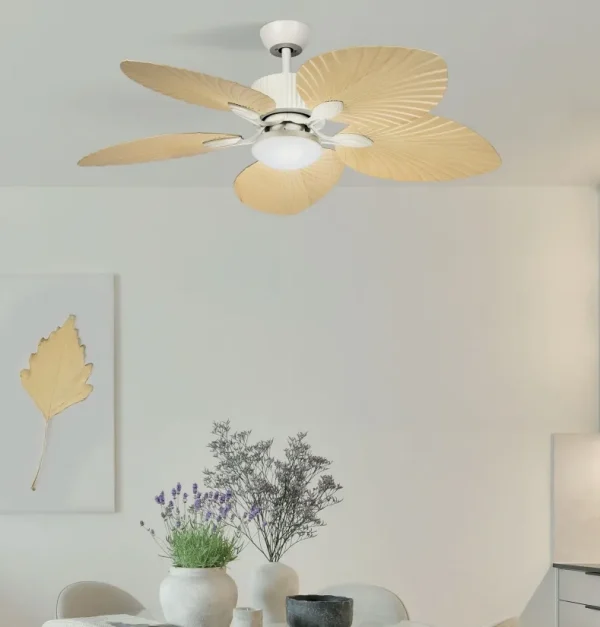 ventilador-techo-abrila-torcal-led-motor-dc-blanco-madera-clara-262791568 Ventilador de techo Abrila Torcal blanco madera luz LED 130 cm
