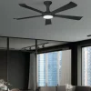 ventilador-techo-abrila-vinaros-led-motor-dc-negro-262091509 Ventilador de techo Abrila Vinaros negro luz LED 144 cm