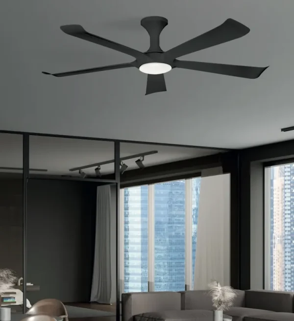 ventilador-techo-abrila-vinaros-led-motor-dc-negro-262091509 Ventilador de techo Abrila Vinaros negro luz LED 144 cm