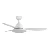 Ventilador de techo Abrila Yael blanco luz LED 122 cm