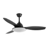 ventilador-techo-abrila-yael-led-motor-dc-3-aspas-159391309 Ventilador de techo Abrila Yael negro luz LED 122 cm